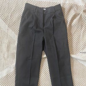 Mango black trousers size 4 NWOT